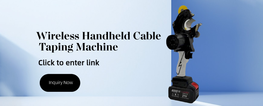 Zabierz owijanie drutem wszędzie ze sobą! Bezprzewodowa ręczna maszyna do taśmowania kabli AT-101 zapewnia szybkie, przenośne i precyzyjne taśmowanie bez ograniczeń.
