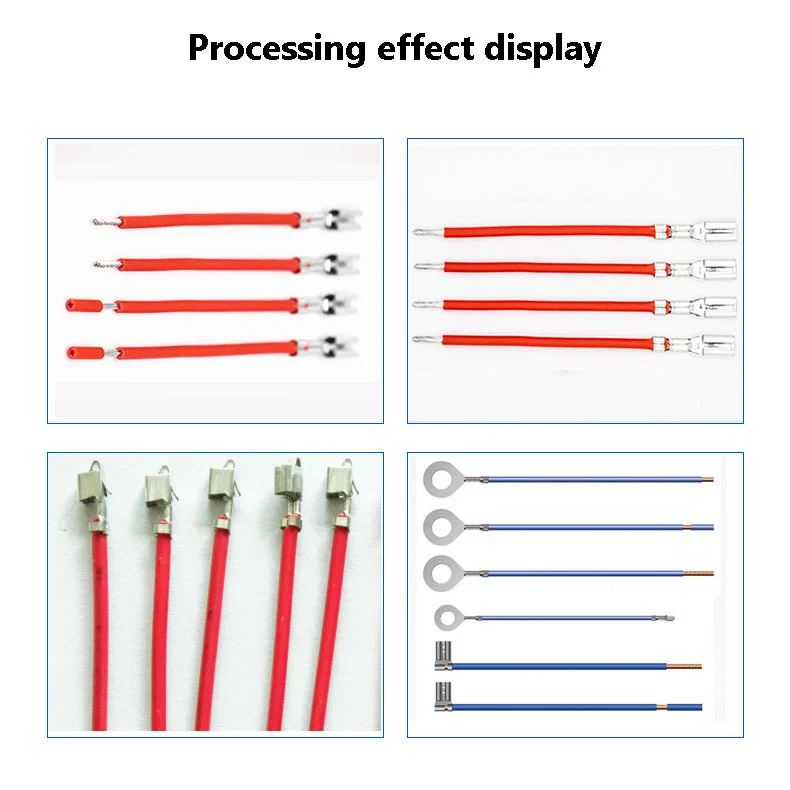 Automatyczna maszyna do zdzierania kabli, zaciskania i skręcania, ta automatyczna maszyna do zaciskania