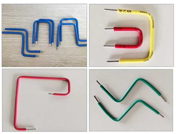 Przykładowy pokaz maszyny do cięcia drutu, maszyny do zginania drutu, maszyny do zginania drutu taśmowego, maszyny do zginania taśm cabel