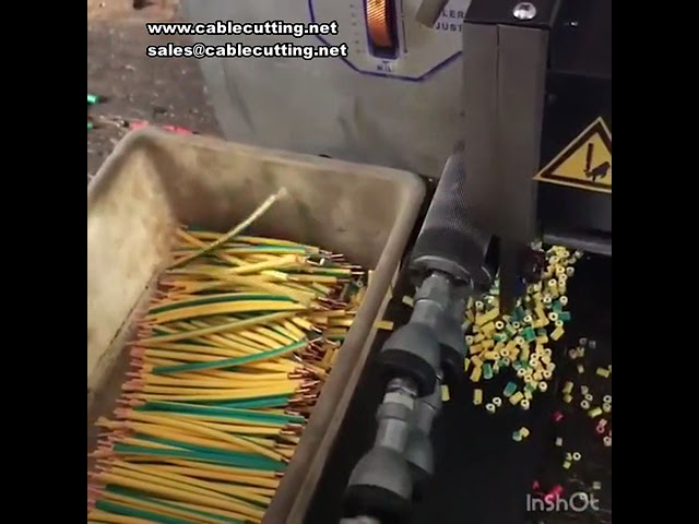 Maszyna NX2 do automatycznego skręcania, obierania, zdejmowania izolacji i cięcia przewodów komputerowych – Stripper Twister Cutter