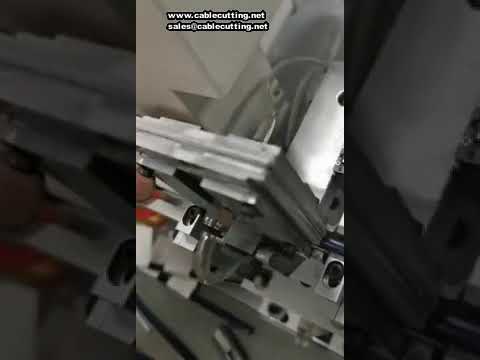 Automatyczna maszyna do etykietowania kabli 280W 220V/110V – precyzyjne składanie i etykietowanie długich przewodów rurowych