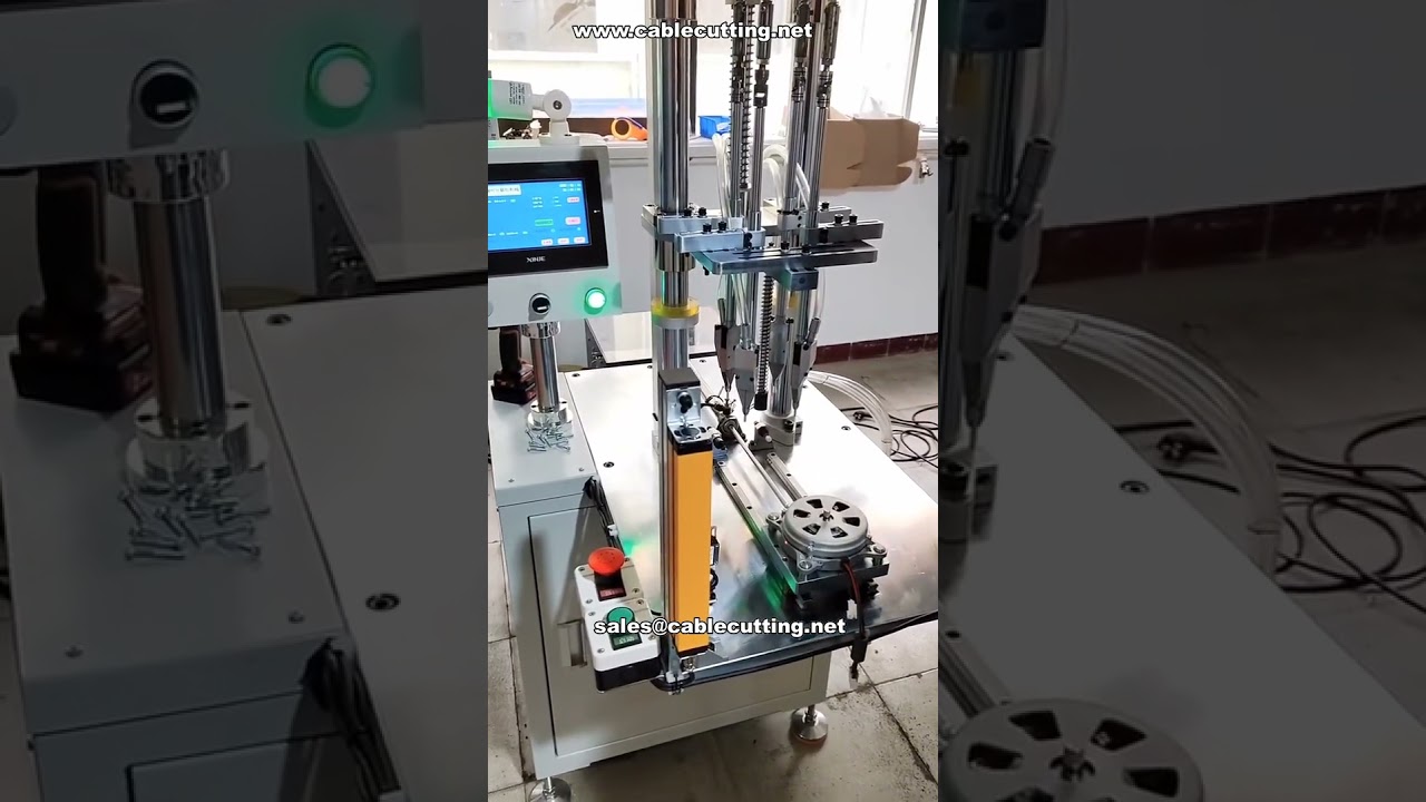4-osiowa automatyczna wkrętarka do śrub # Sprzęt automatyzacji