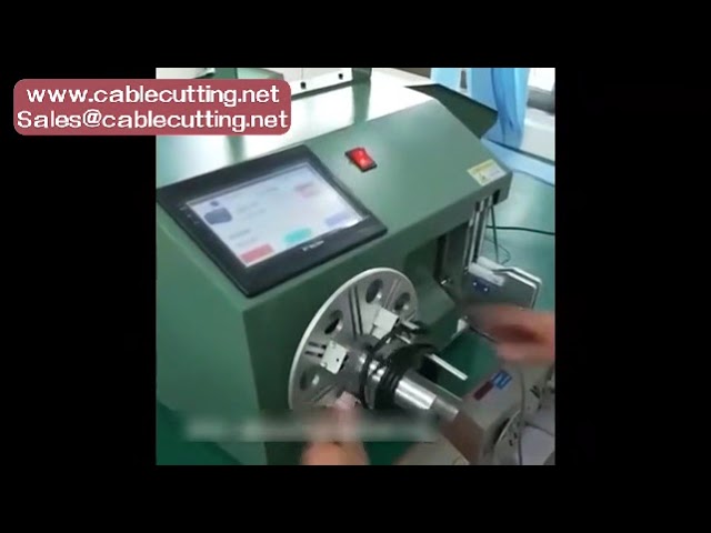 Automatyczna maszyna do nawijania cewek drutu 5-30-18, 45-40, 80 mm – cyfrowy ekran dotykowy, wszystko w jednym