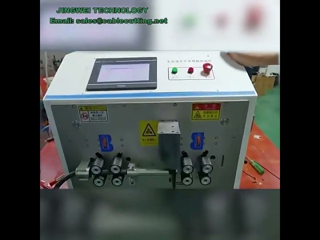 W pełni automatyczna maszyna do cięcia i zdejmowania izolacji kabli 0-70 mm² - precyzyjne cięcie przewodów