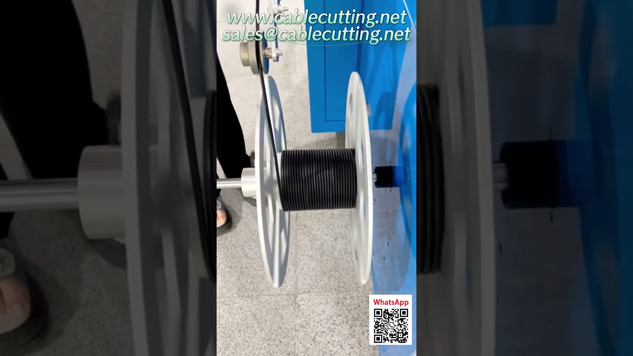 Łatwy w obsłudze automatyczny nawijak do kabli 1,25 mm z prostym sterownikiem PLC