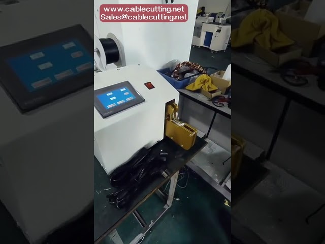 Ręczna wiązarka kabli USB i przewodów zasilających 40-80 mm z certyfikatem CE