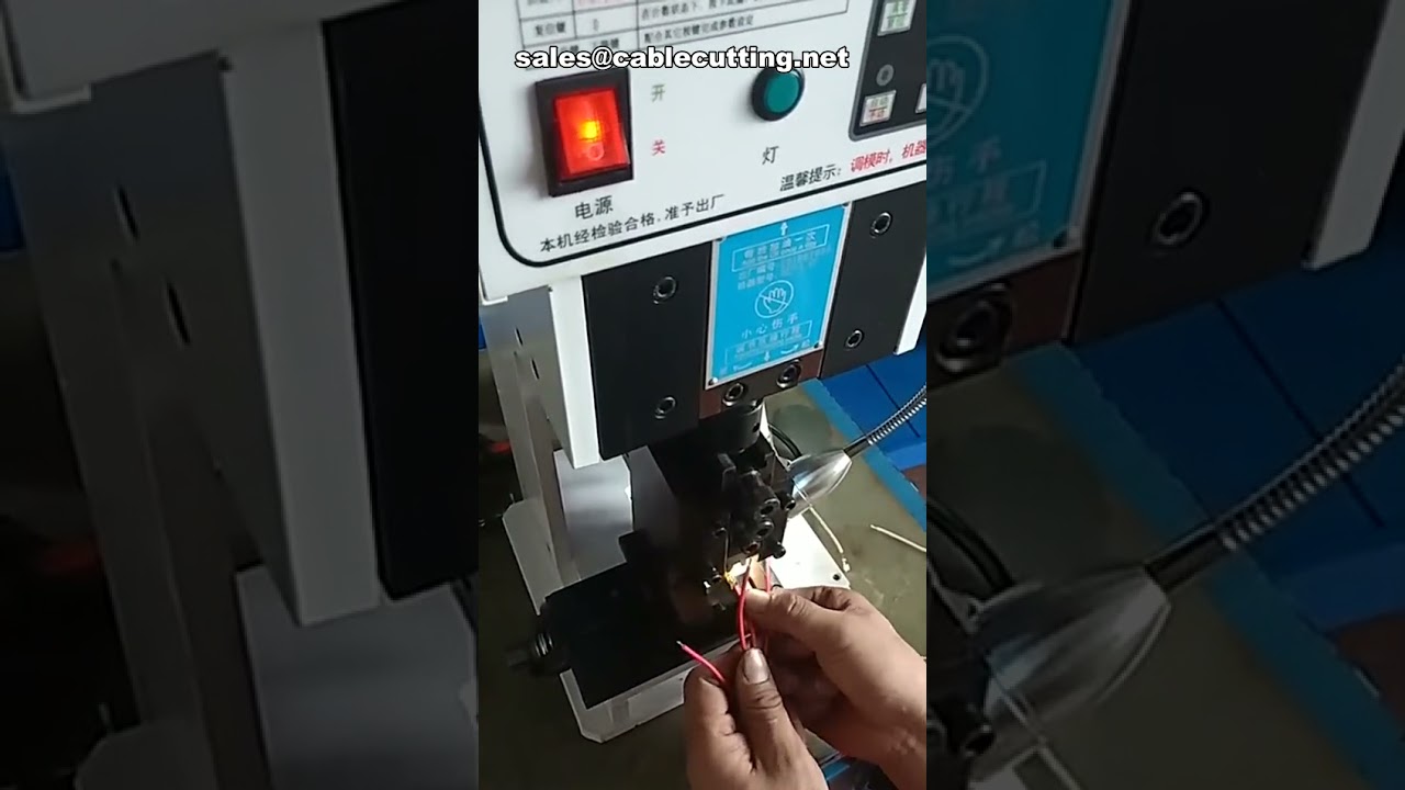 Super cicha i energooszczędna automatyczna zaciskarka do przewodów 1,5 t