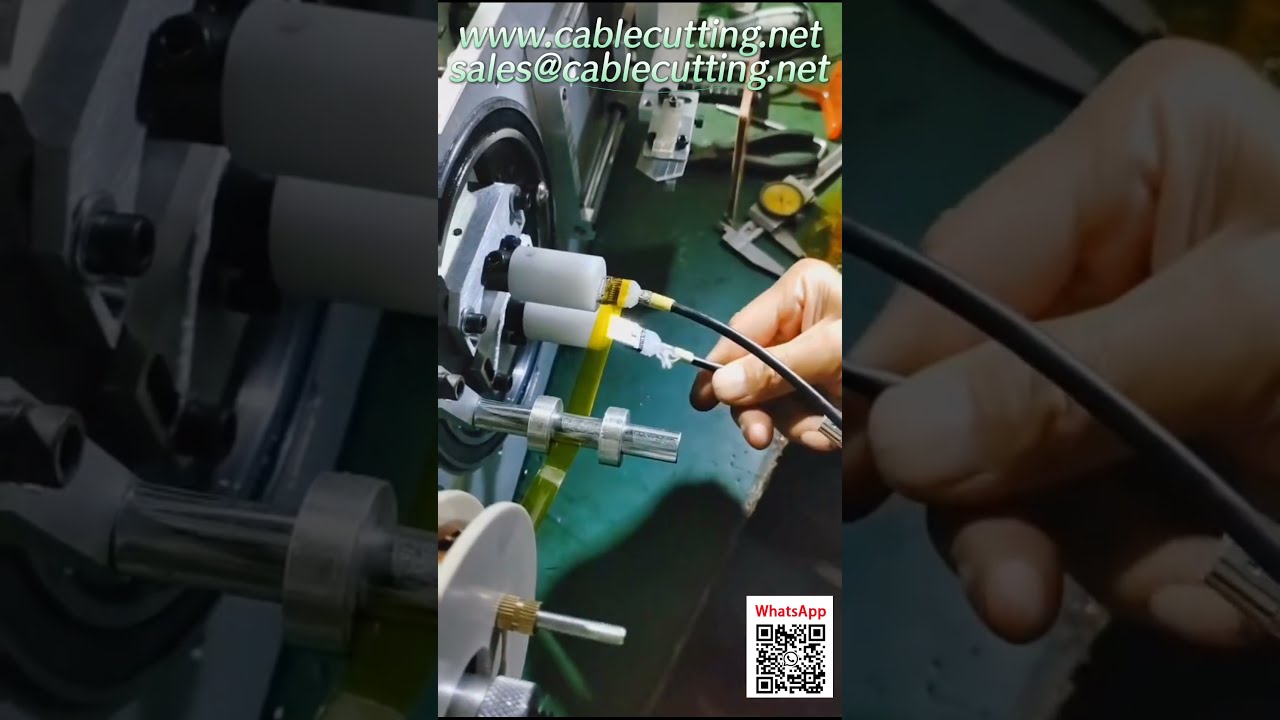 Profesjonalna maszyna do owijania kabli HDMI folią termokurczliwą | Automatyczne pakowanie
