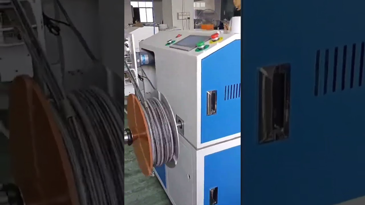 Automatyczne zliczanie, sortowanie, cięcie, nawijanie i zwijanie rurek – maszyna 1-16mm, udźwig 15kg