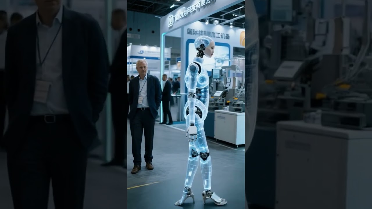 Roboty na stoisku wystawowym – automatyzacja w akcji #roboty