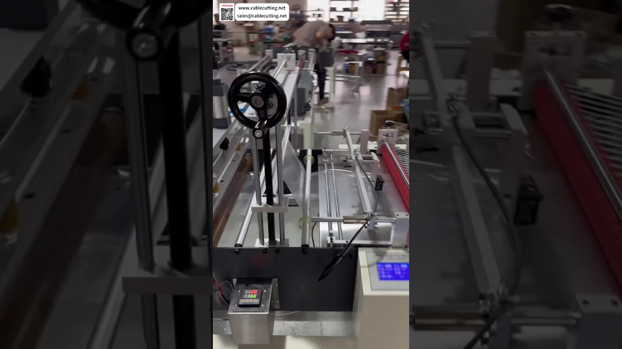 Zintegrowane urządzenie do produkcji małych torebek z funkcją dziurkowania, zgrzewania, kolorowego nadruku i cięcia – kompletna linia produkcyjna