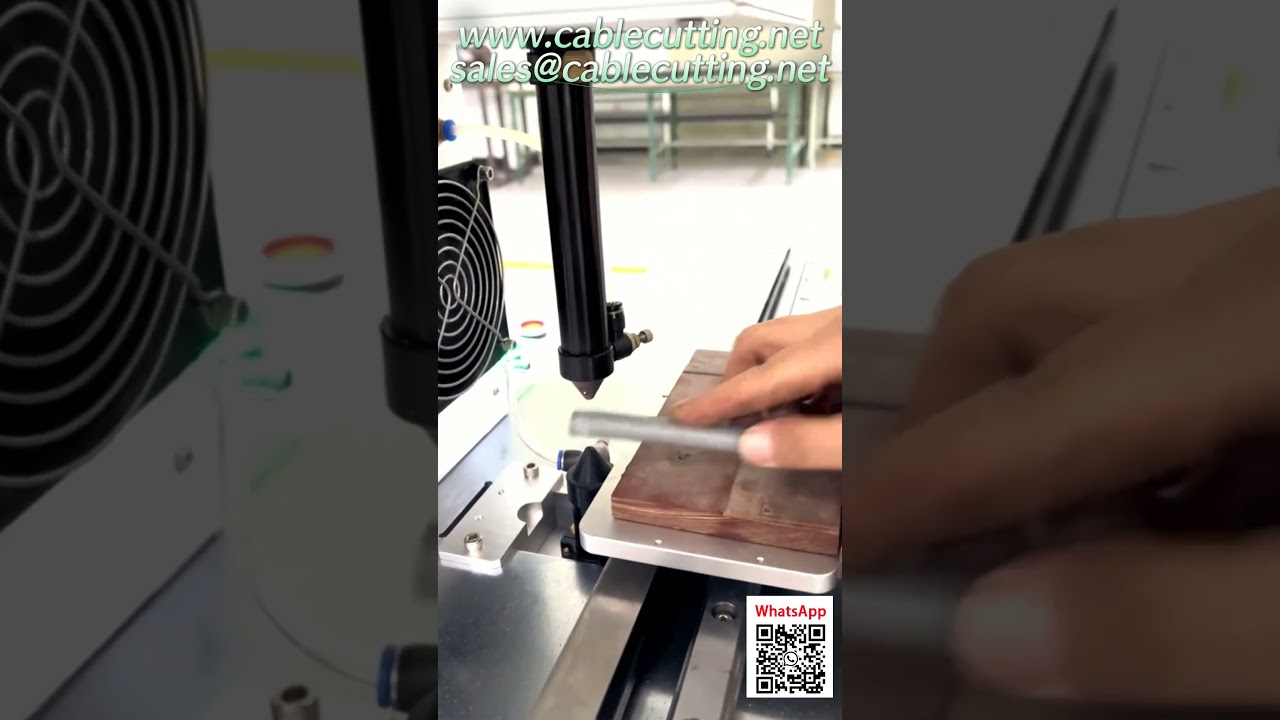 Laserowa ściągarka izolacji – demonstracja na żywo! Wyślij próbki do bezpłatnych testów
