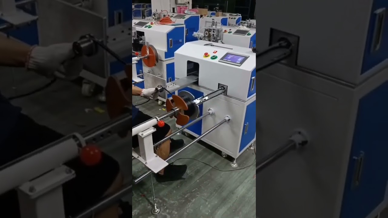Automatyczna nawijarka drutu na zamówienie | Maszyna do fabryki #factory #machine