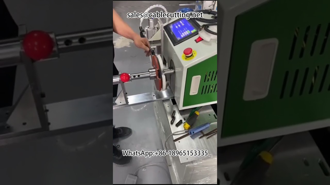 Maszyna do pakowania kabli HDMI – owijanie w kształt ciasta, spinanie i kartoniowanie #maszyna do nawijania #automatyczne pakowanie