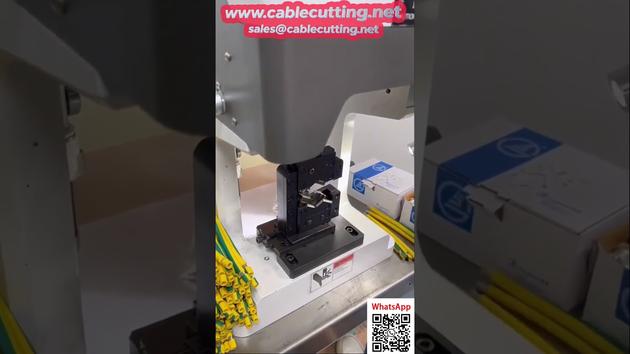 Hydrauliczna maszyna do zaciskania końcówek CNC – precyzyjna automatyzacja