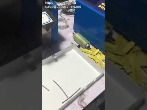 Automatyczna przecinarka do drutu i metali – precyzyjne cięcie kabli, aluminium, mosiądzu, miedzi i prętów spawalniczych