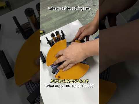 Automatyczna nawijarka do kabli HDMI/HD – obróbka wiązek przewodów #nawijarka #automatyzacja