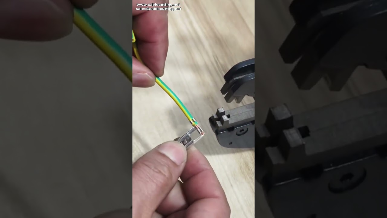 Elektryczna prasownica do końcówek | Precyzyjna automatyzacja okablowania