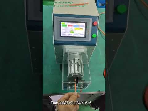 Półautomatyczna maszyna do ściągania izolacji kabli koncentrycznych 505TZ – precyzja dla OD 9,5 mm