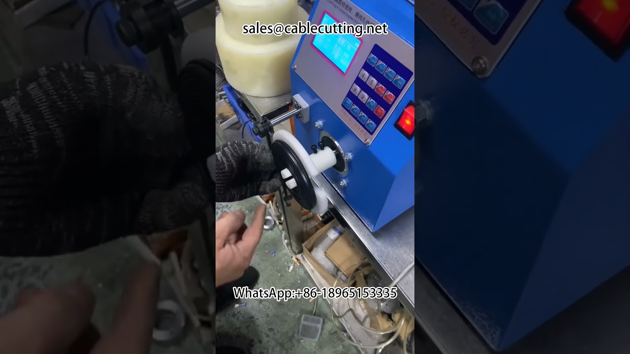 Ręczna nawijarka do kabli P-X-2 – automatyzacja nawijania i zdejmowania izolacji