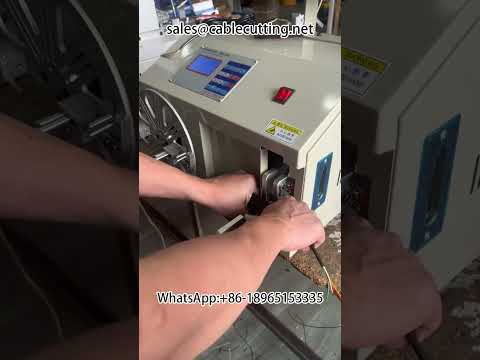 Maszyna do nawijania i wiązania drutu | Automatyzacja obróbki drutu