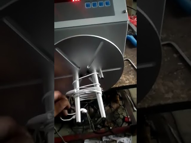 Automatyczna maszyna do zwijania kabli USB z licznikiem metrów i wiązaniem