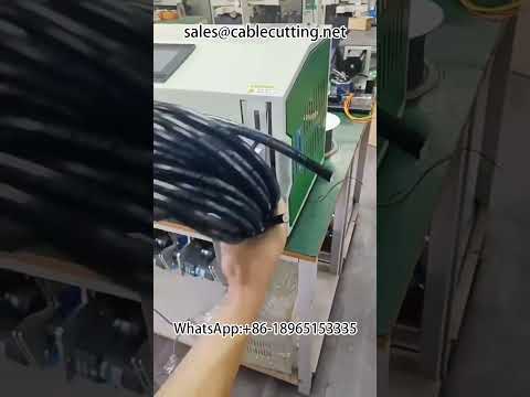 Maszyna do nawijania i taśmowania drutu #Nawijarka drutu #Obróbka drutu #Automatyzacja produkcji
