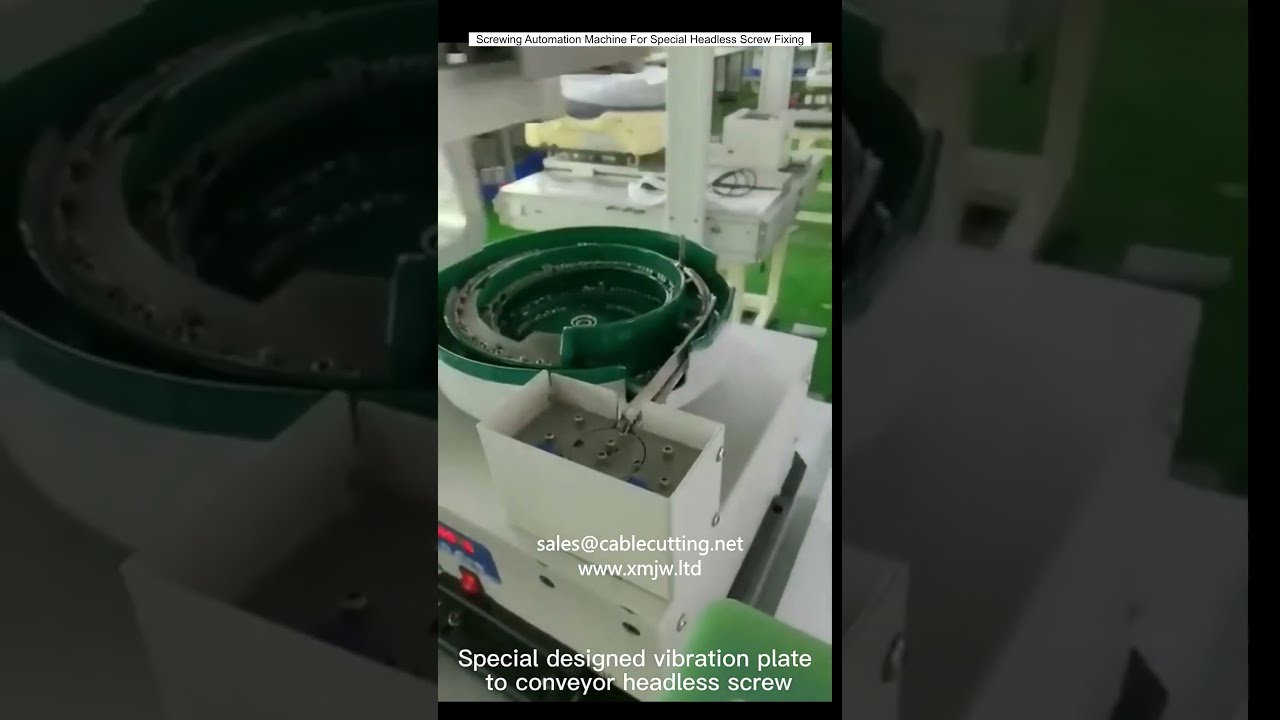 Automatyczna maszyna do wkręcania specjalnych wkrętów bezłebowych