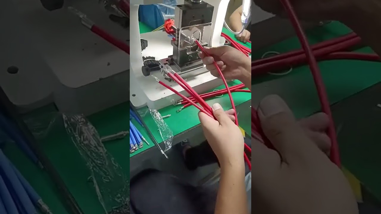 Zaciskarka hydrauliczna do końcówek miedzianych – realne ujęcie u klienta