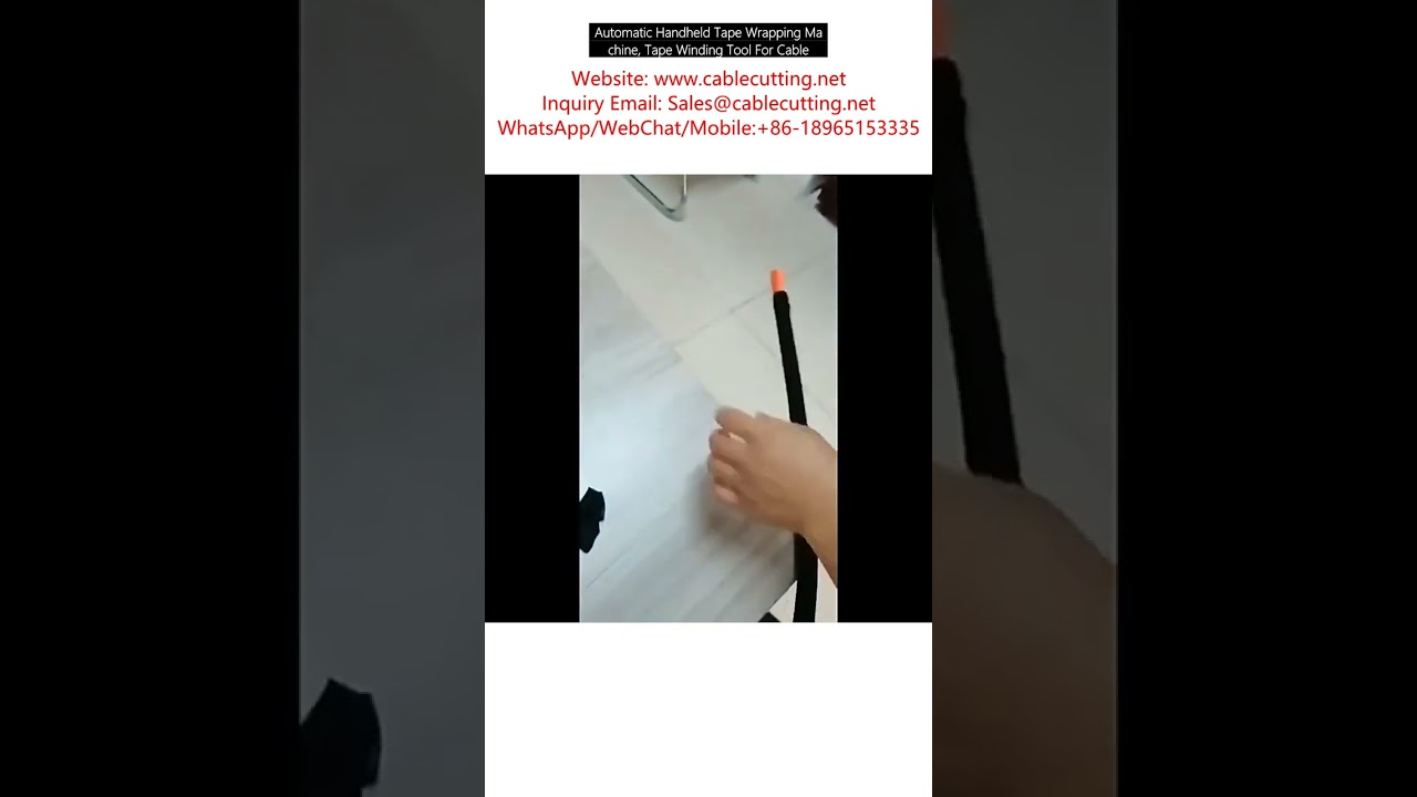 Automatyczna Ręczna Maszyna do Owijania Taśmą, Narzędzie do Nawijania Kabli