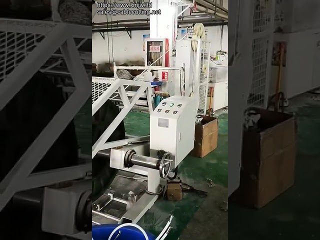 Poziomy model super duży, w pełni automatyczny napinacz kabli do kabli nowej energii