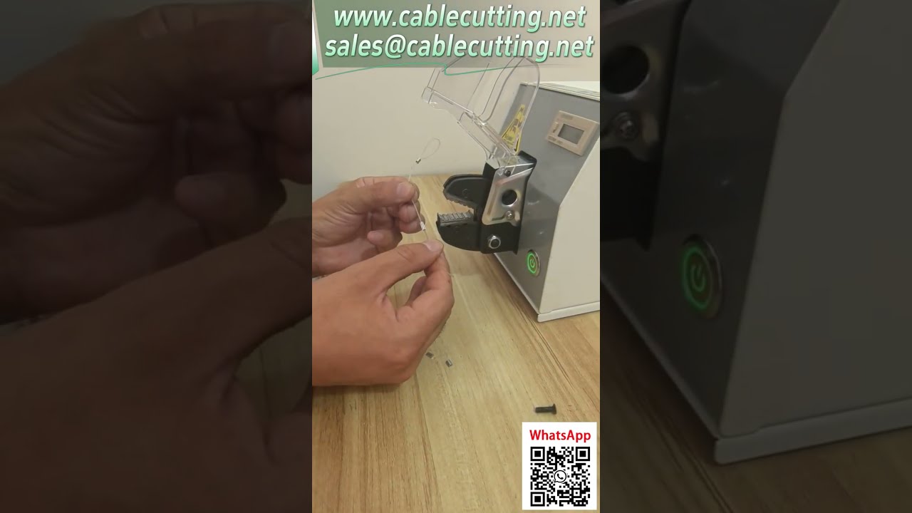 Automatyczna zaciskarka do końcówek kablowych – precyzyjne zaciskanie złączy | Maszyny do automatyzacji