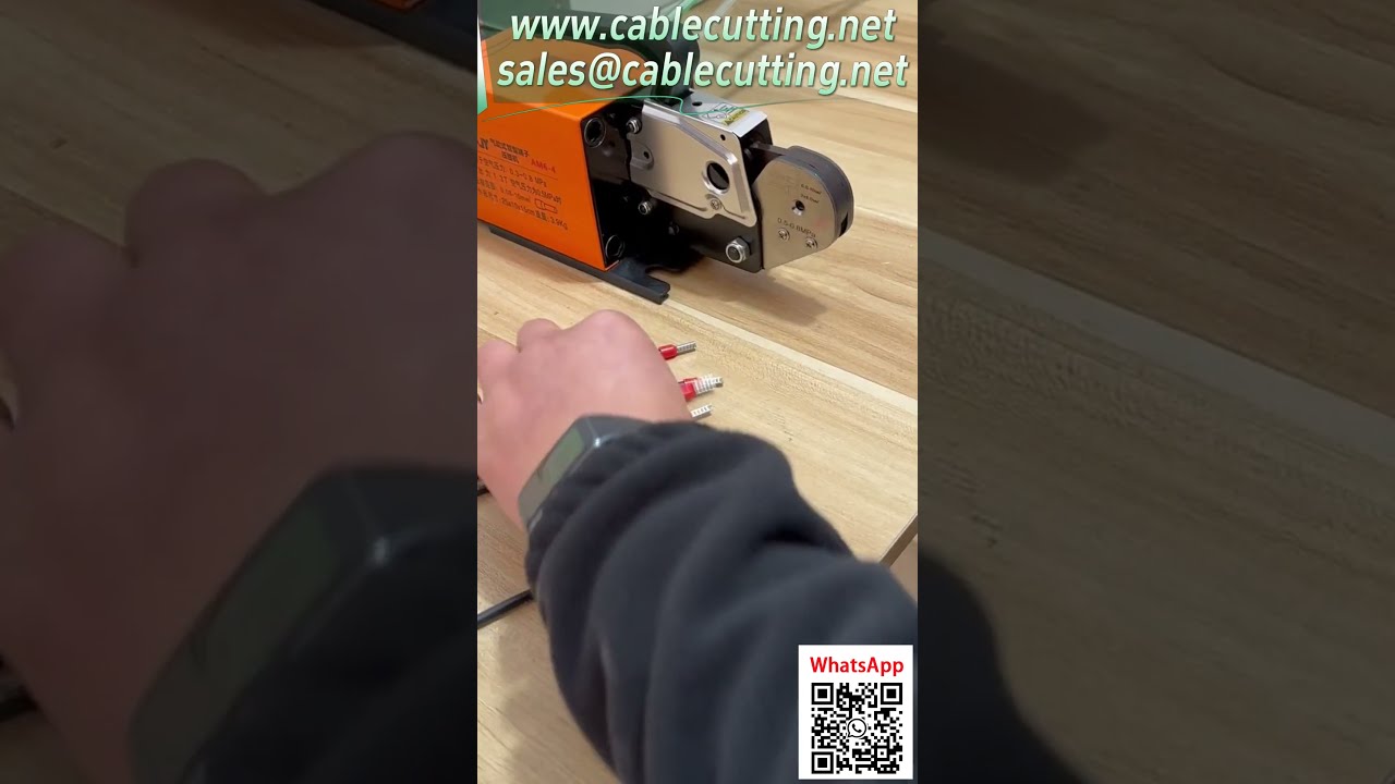 Pneumatyczna zaciskarka do tulejek 0,25-10 mm² – idealna do automatyki