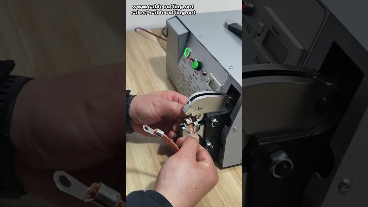 Rzeczywisty test zaciskania terminali dostarczonych przez klienta
