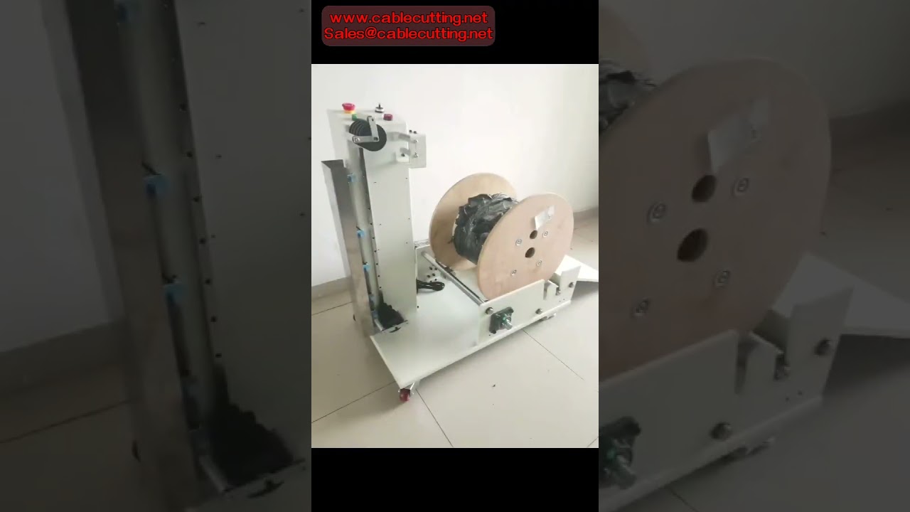 Automatyczny podajnik bębnowy do kabli – podajnik drutu 100 kg
