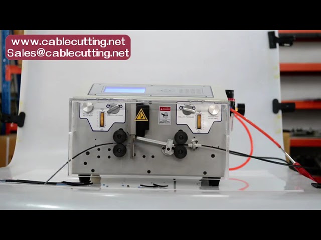 Automatyczna ściągaczka izolacji do kabli – Elektryczna, max 12 pinów, przecinarka i obieraczka do przewodów miedzianych