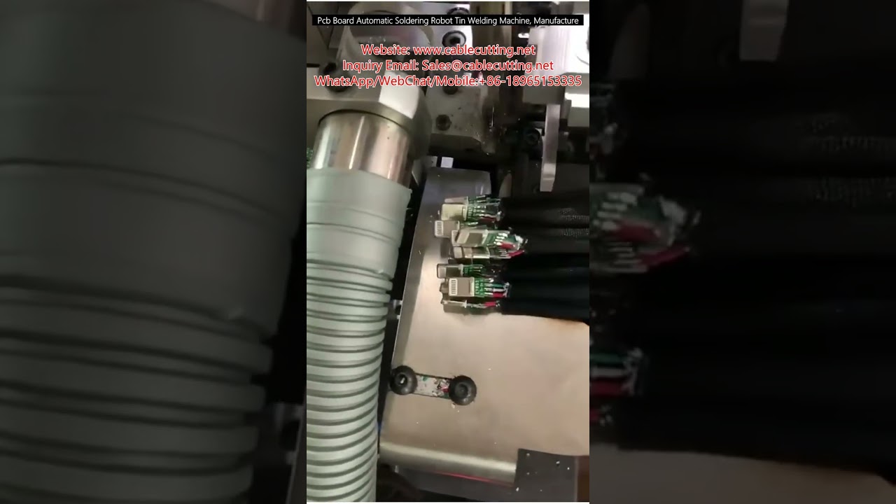 Automatyczny robot do lutowania PCB | Maszyna do cynowania i produkcji