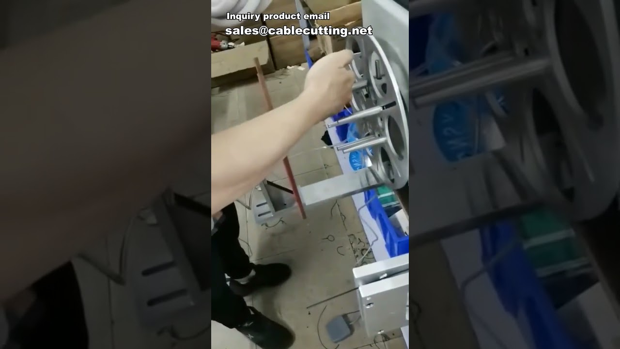 Automatyczna maszyna do wiązania drutu, nawijania cewek i zwijania kabli