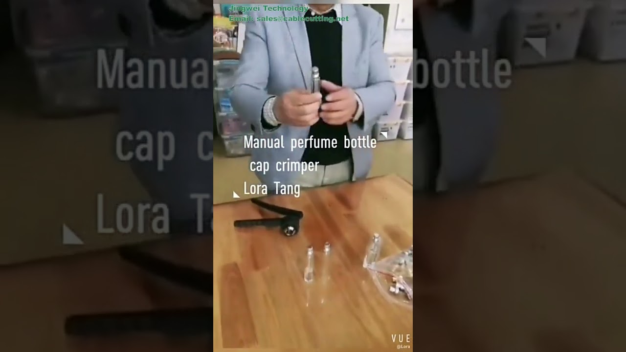 Ręczna zaciskarka do uszczelek atomizerów – narzędzie do zaciskania pomp perfumowych