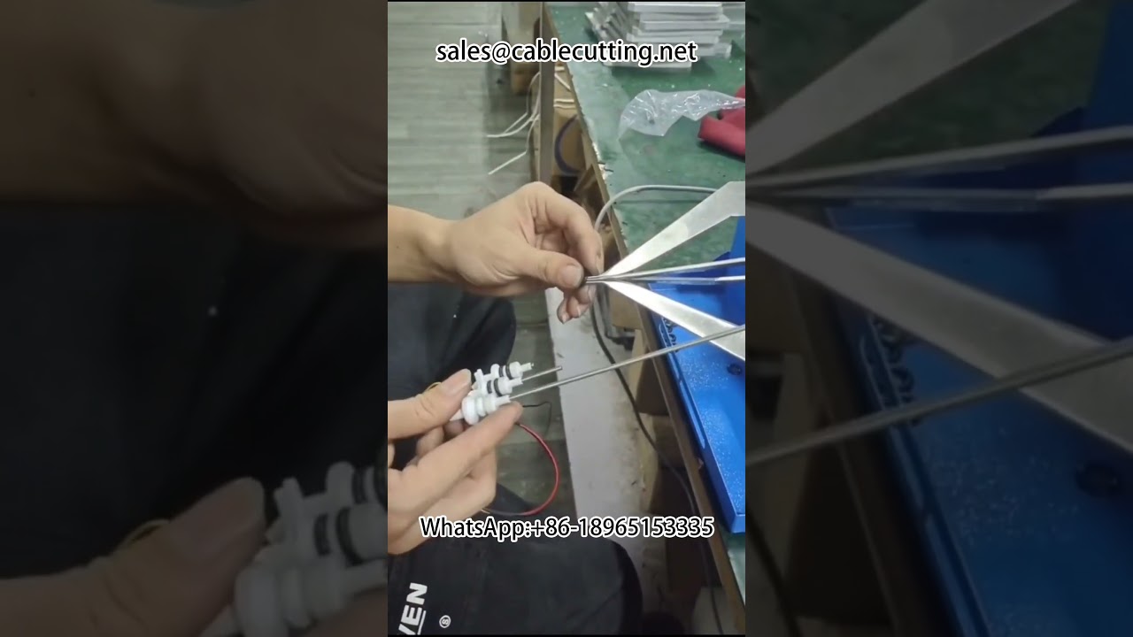 Automatyczna maszyna do rozwijania i zwijania kabli | Precyzyjna obróbka przewodów do samochodów i DIY