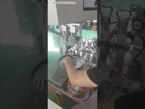 Maszyna do podwójnego wiązania kabli HDMI - Instalacja na miejscu OK! #fabryka #maszyna