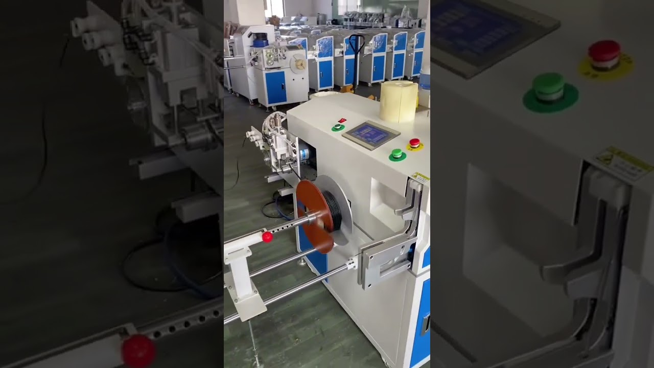 Zintegrowana maszyna do obróbki drutu – automatyczne odmierzanie, cięcie, sortowanie, nawijanie i wiązanie