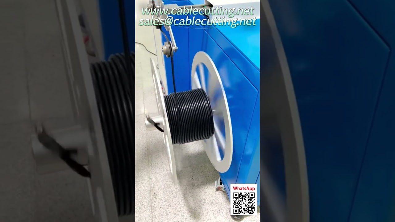 Maszyna do nawijania kabli o nośności 30 kg dla drutów 1-15 mm
