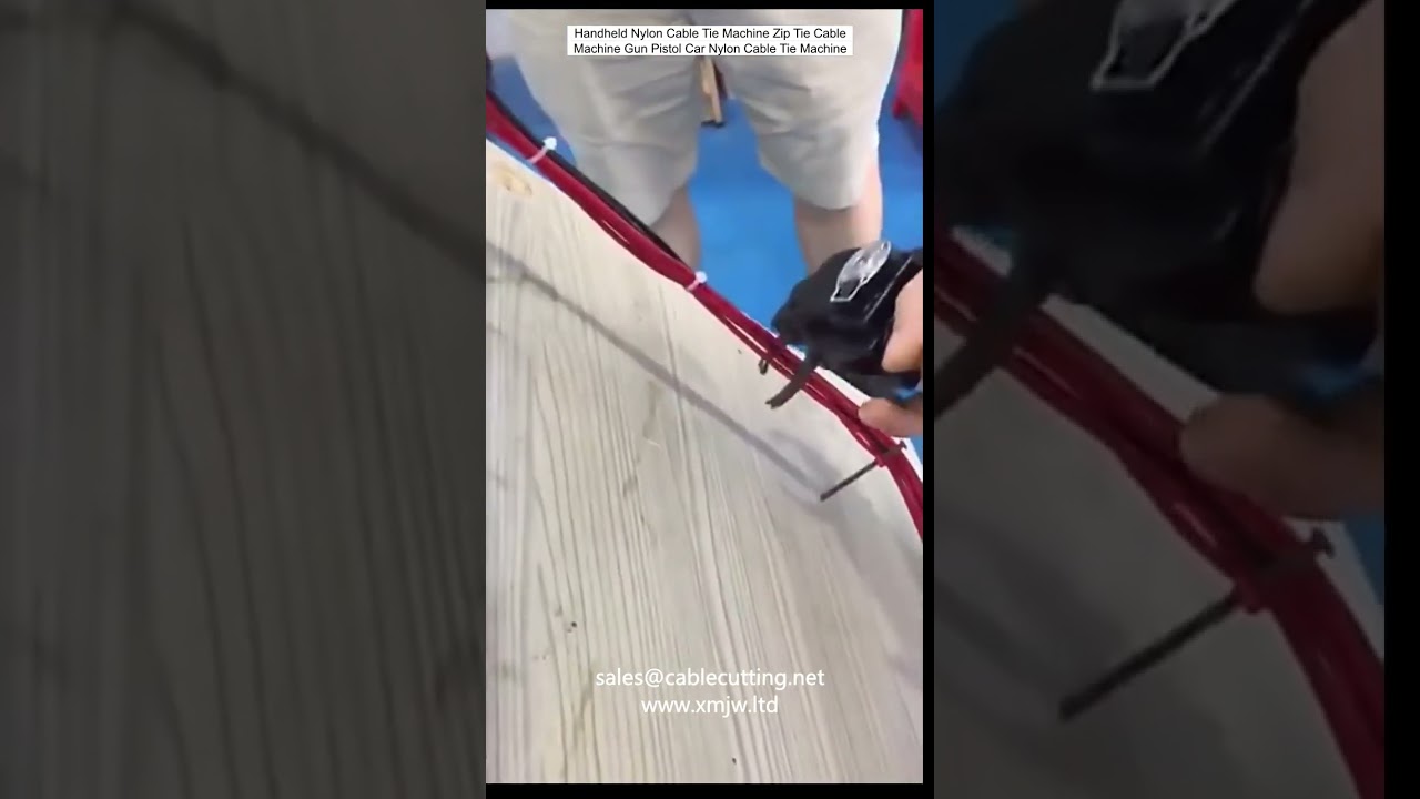 Ręczny pistolet do wiązania kabli nylonowych | Maszyna do opasek zaciskowych