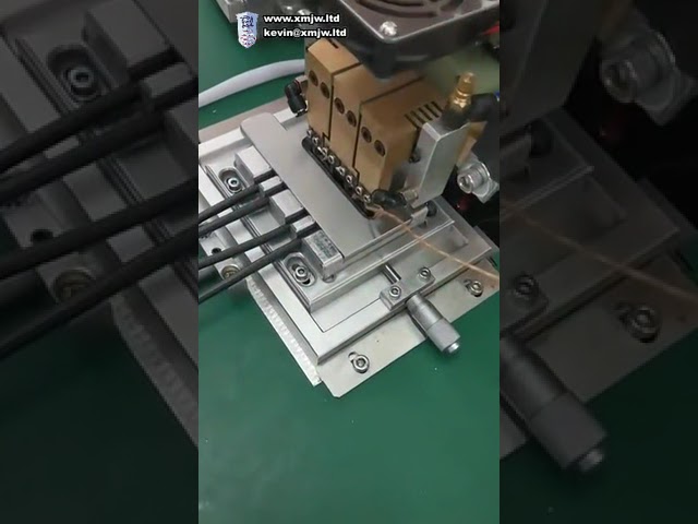 Dwustronna Automatyczna Lutownica do Głów Kabli Danych - Precyzyjne Lutowanie Jednostronne