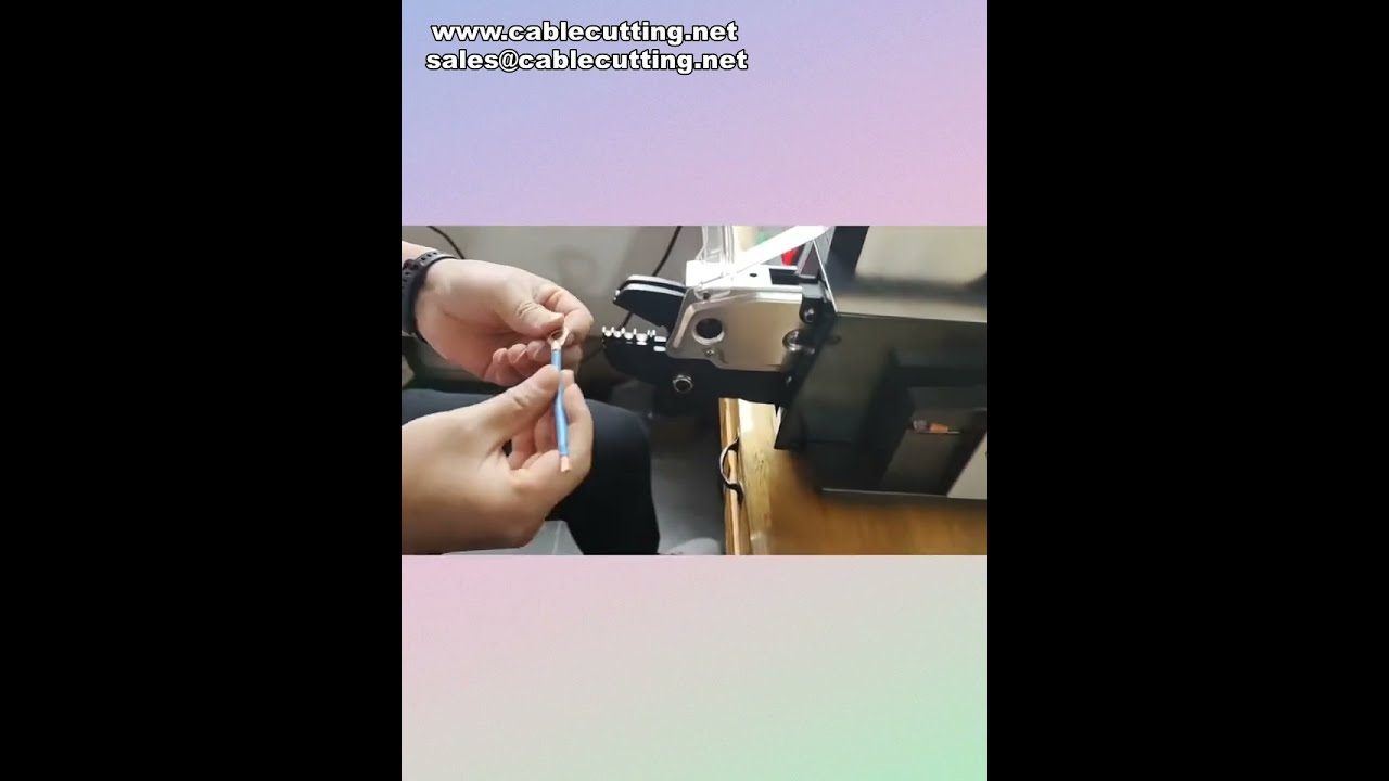 Profesjonalna elektryczna zaciskarka do końcówek z automatycznym obcinaniem i ściąganiem izolacji | Maszyna do warsztatu i DIY