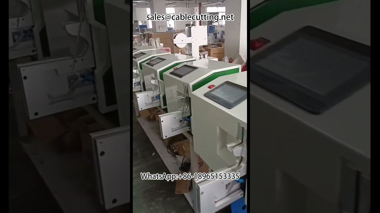 Maszyna do wiązania kabli o dużej średnicy | Automatyczne wiązanie i nawijanie #WiązanieKabli #NawijaniePrzewodów