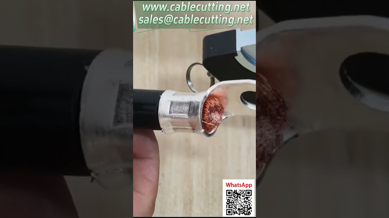Parametry krymperki pneumatycznej 500A: siła 9 ton, zakres 6-300 mm², głowica typu B sześciokątna punktowa #automatyka