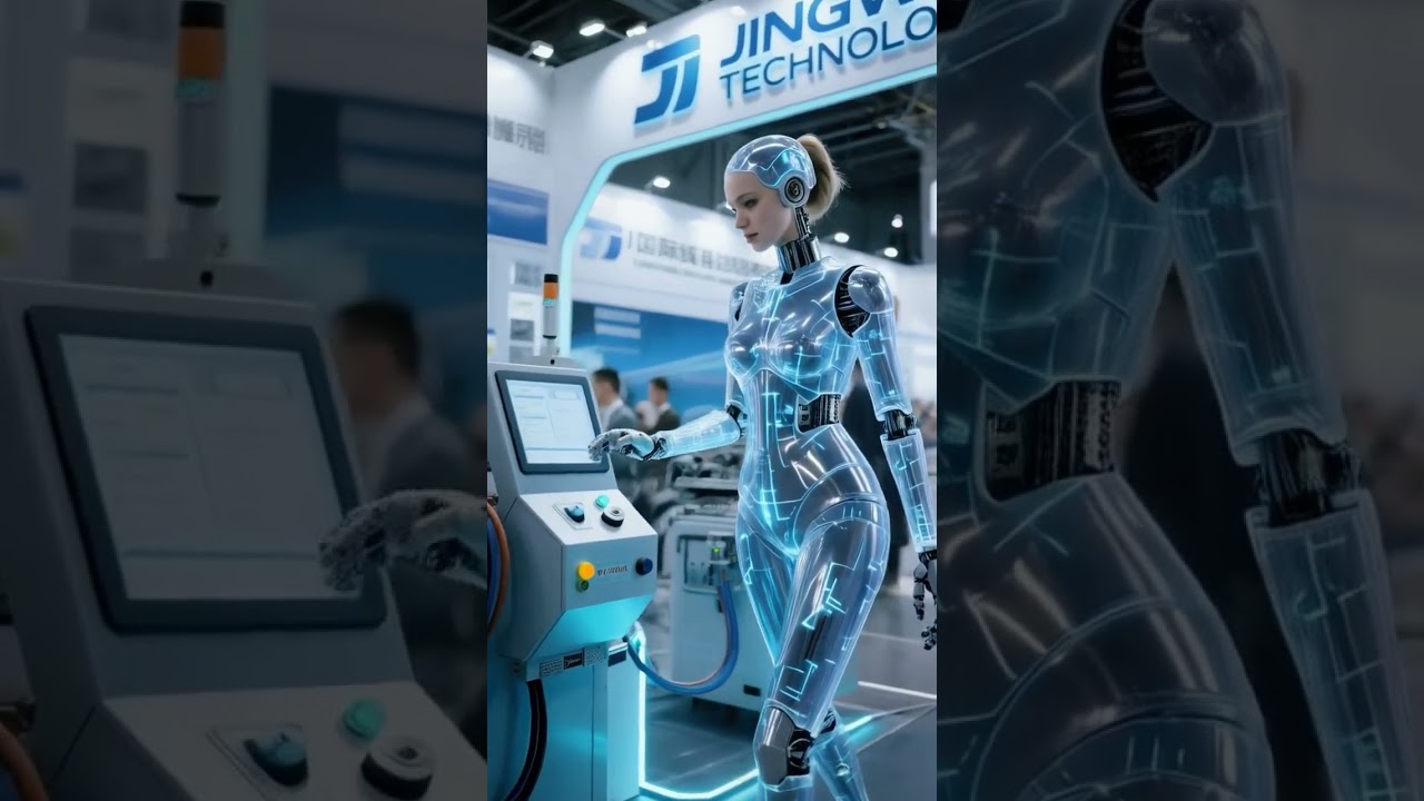 Roboty na targach – nowa generacja maszyn do zdejmowania izolacji kabli. #Roboty #Maszyny #ZdejmowanieIzolacjiKabli