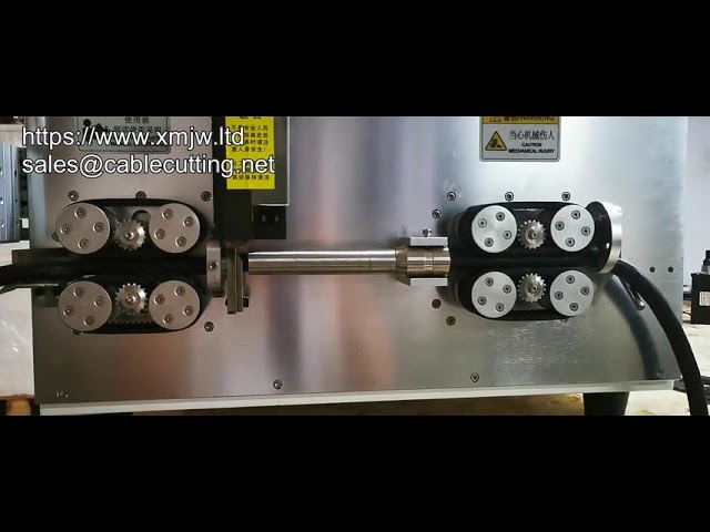 Automatyczna maszyna do cięcia i zdejmowania izolacji z kabli USB, wielożyłowych i jednożyłowych